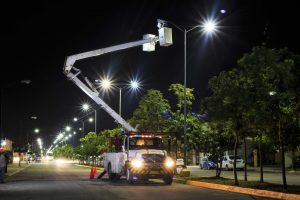 Mantenimiento de luminarias